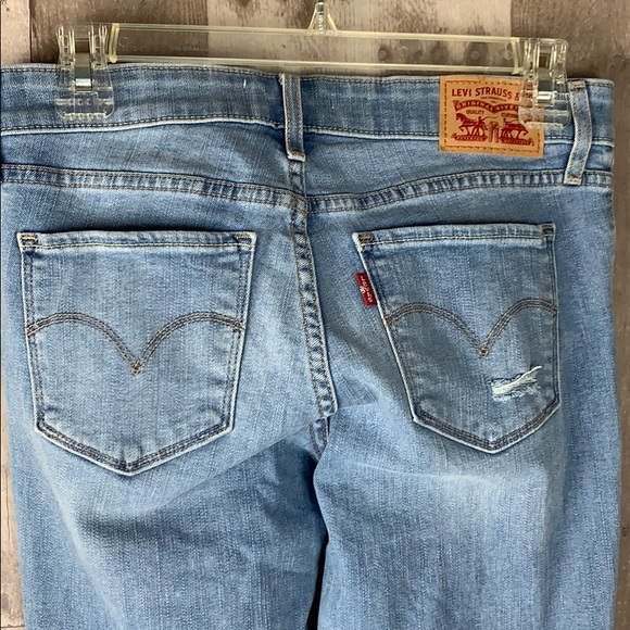 Levi’s 711 Skinny Distressed Jeans size 26 - Picture 3 of 8